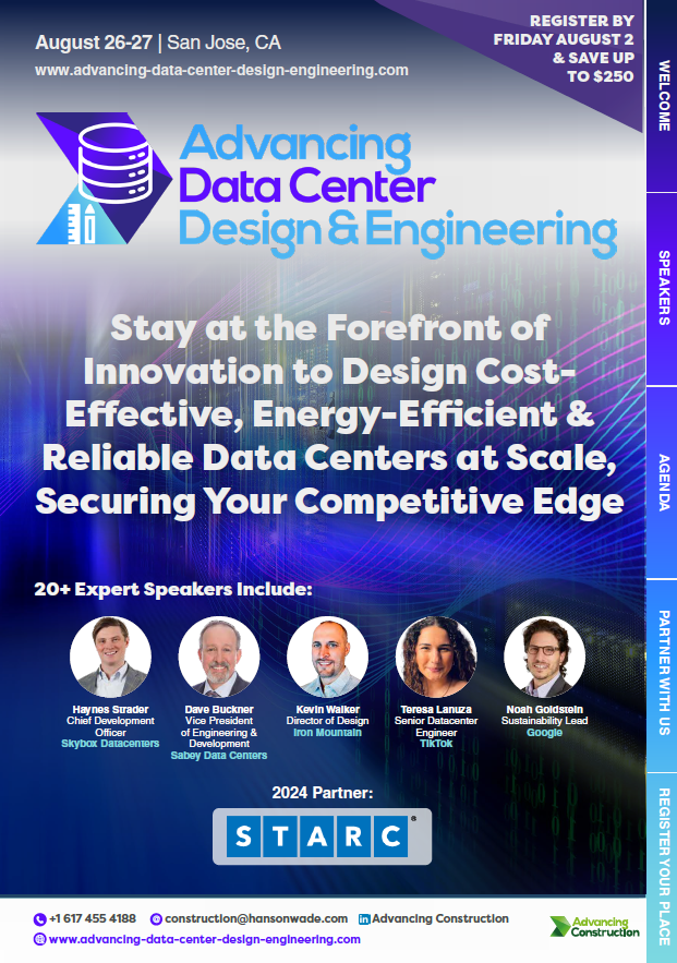 Advancing Data Center Facility Design & Engineering - Full Event Guide - front cover